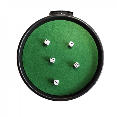 Dice Tray - tava pentru zaruri - Piatnik, diametru 32 cm Dice Tray - tava pentru zaruri - Piatnik, diametru 32 cm