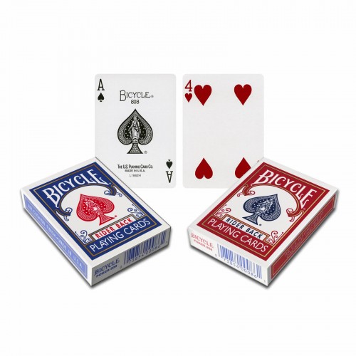Set 2 Pachete Carti de joc Bicycle Rider Back, culori Red si Blue