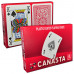 Carti de joc CANASTA, 2 pachete a 52 carti + 6 jokeri, produse de Cartamundi