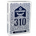 Carti de joc Copag 310 Regular, extrafinisate, culoare spate albastru, recomandate pentru jucatori, mentalisti si magicieni