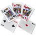 Carti de joc pentru magicieni Copag 310 Gaff I, extrafinisate, culoare spate rosu