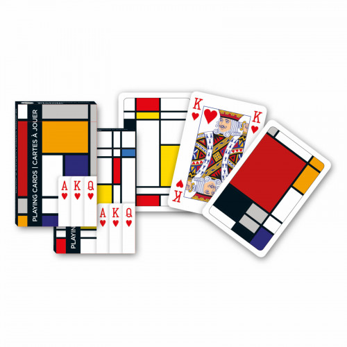Set 2 pachete de carti de joc Piatnik, Squares