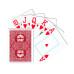 Set 2 pachete carti de joc poker oficiale World Series of Poker - WSOP, de competitie, 100% plastic, model 2025