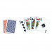 Set carti de joc Copag 1546 (Brazilia), 100% plastic, 2 pachete, rosu si albastru, in cutie de plastic