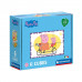 Set 6 Puzzle-uri cu Cuburi Clementoni, Peppa Pig, pentru copii de peste 2 ani