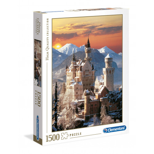 Puzzle Clementoni High Quality Collection "Neuschwanstein", 1500 piese