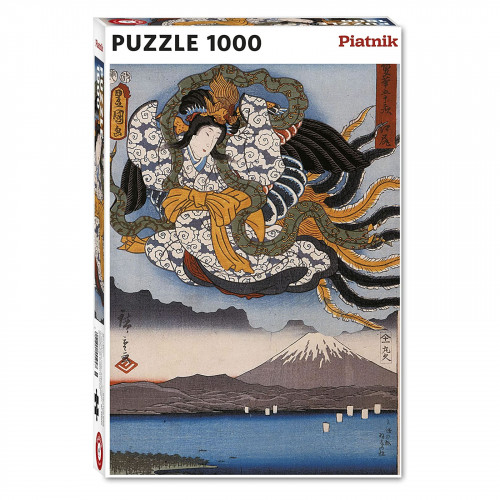Puzzle Piatnik "Hiroshige - Amaterasu", 1000 piese, dimensiune 68 x 48 cm, produs in Austria