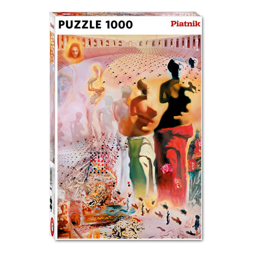 Puzzle Piatnik "Dali - El Torero Alucinogeno", 1000 piese, dimensiune 68 x 48 cm, produs in Austria