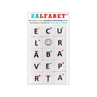 ZALFABET - Set de 6 jocuri cu zaruri si litere, educative si distractive pentru dezvoltarea vocabularului ZALFABET - Set de 6 jocuri cu zaruri si litere, educative si distractive pentru dezvoltarea vocabularului