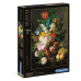 Puzzle Clementoni Museum Collection "Van Dael - Vas cu flori", 1000 piese, dimensiuni 69 x 50 cm